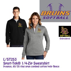 Braddock SB ST253 1/4-Zip Sweatshirt