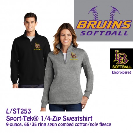 Braddock SB ST253 1/4-Zip Sweatshirt