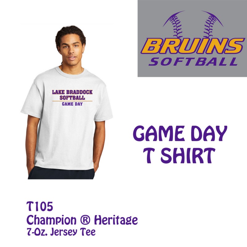 Braddock SB Game Day T GameRoomGuy