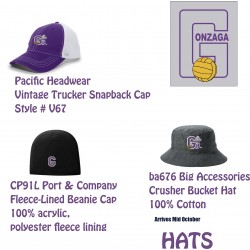 Gonzaga Water Polo Hat