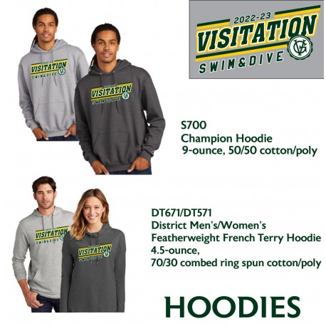 Visitation Swim & Dive Hoodie