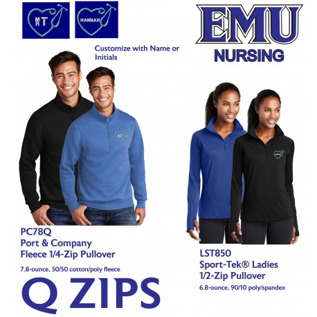 EMU nursing Q Zip