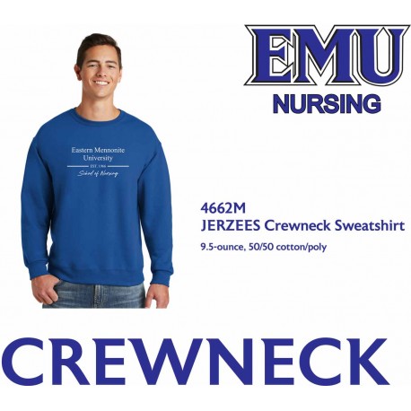 EMU nursing Crewneck