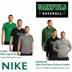 Wakefield Baseball Nike
