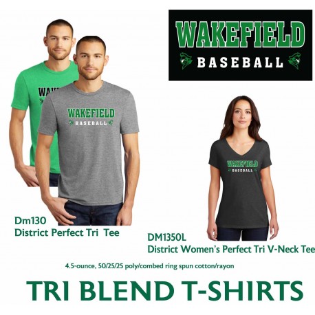 Wakefield Baseball Tri-Tee