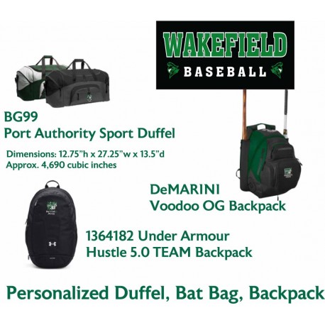 Wakefield Baseball Bags