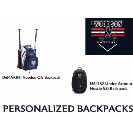 Woodson Basball bags