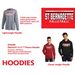 St. B's Volleyball Hoodies