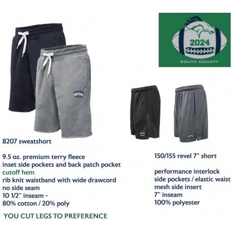 SoCo Football Shorts