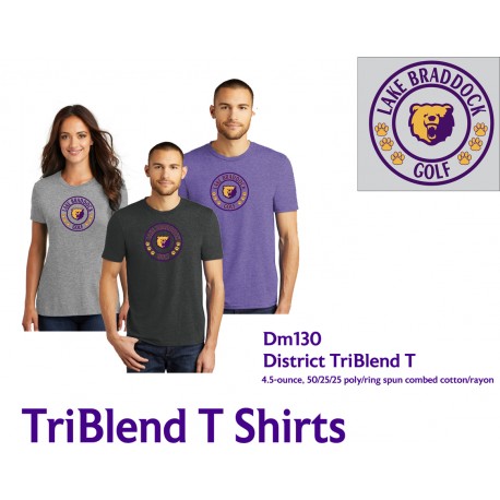 LB Golf Tri Blend T Shirts
