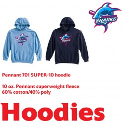 Shark baseball Hoodie