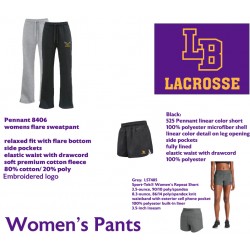 LB Lacrosse Women's Pants