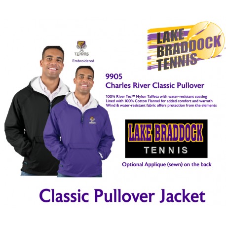 Lake Braddock Tennis Pullover
