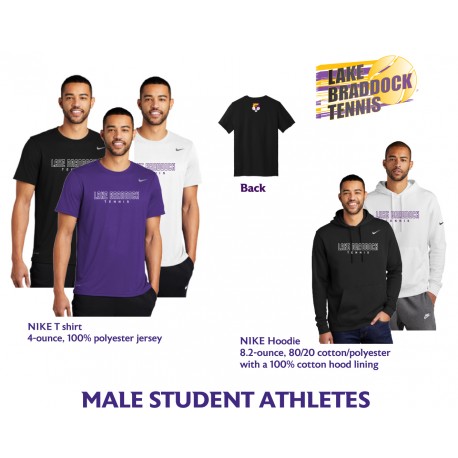 Lake Braddock Tennis Male Student Athletes