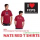 Educate Fairfax Nats Red T shirts