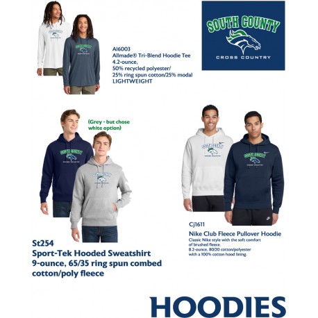 SoCo XC Hoodies