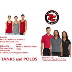 TC Lax Tanks and Polos