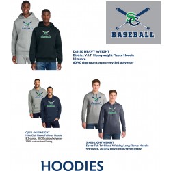 SoCo Baseball Hoodies