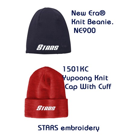 Stars knit hats