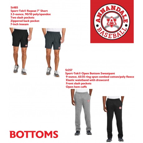 Atoms Baseball Bottoms