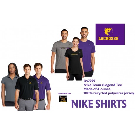 LB Lacrosse Nike Shirts