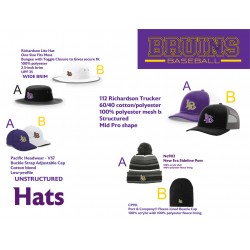 Lake Braddock baseball hats