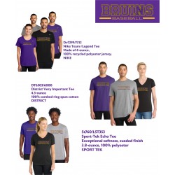 Lake Braddock Baseball T shirts