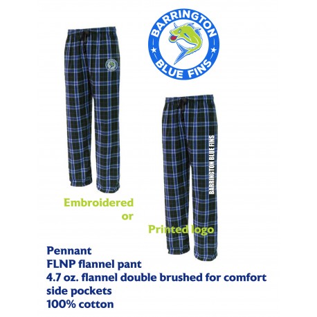 Blue Fins Pants