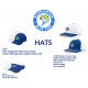 Blue Fins Hats