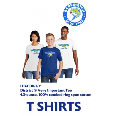 Blue Fins T Shirts