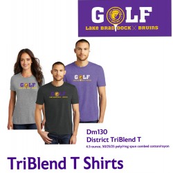 LB Golf Tri Blend T Shirts