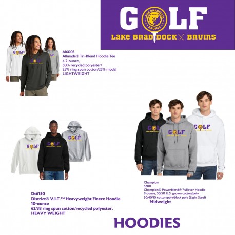 LB Golf Hoodies