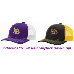Richardson 112 Twill Mesh SnapBack Adjustable Cap