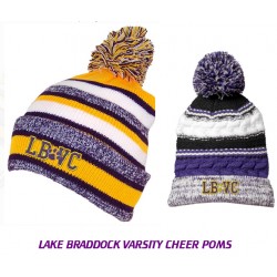 Cheer pom hat