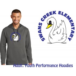 Swans Creek Swan Perf Hoodie