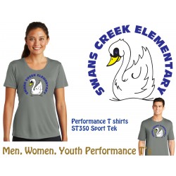 Swans Creek SwanPerf T shirt