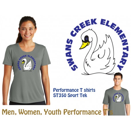 Swans Creek SwanPerf T shirt