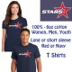 Stars Cotton T shirts