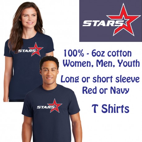 Stars Cotton T shirts