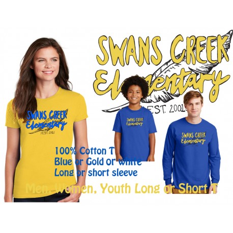 SC Cotton long or short sleeve T