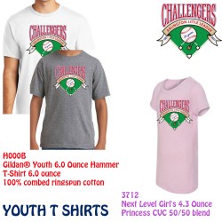 Challenger Youth T Shirts