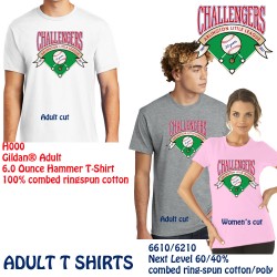 Challenger Adult T Shirts