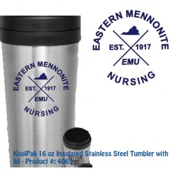 EMU Nursing Logo Tumbler