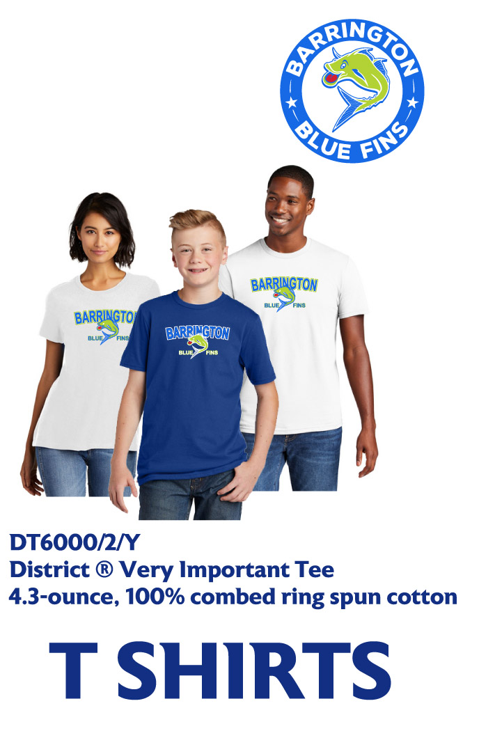 Blue Fins T Shirts