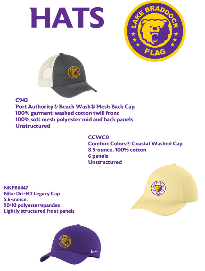 LB Flag Hats