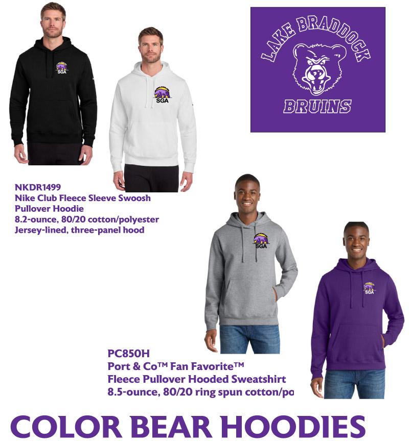 COLOR BEAR HOODIES