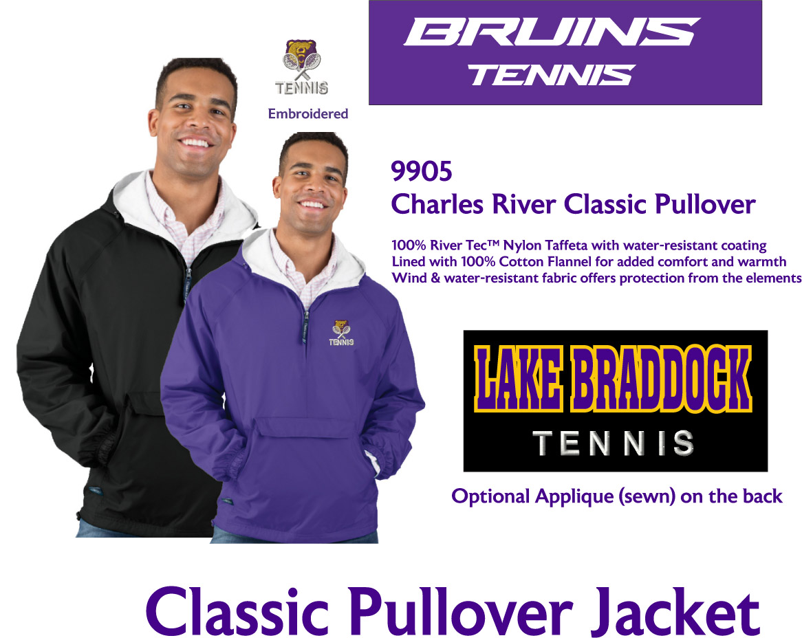 Lake Braddock Tennis Jacket