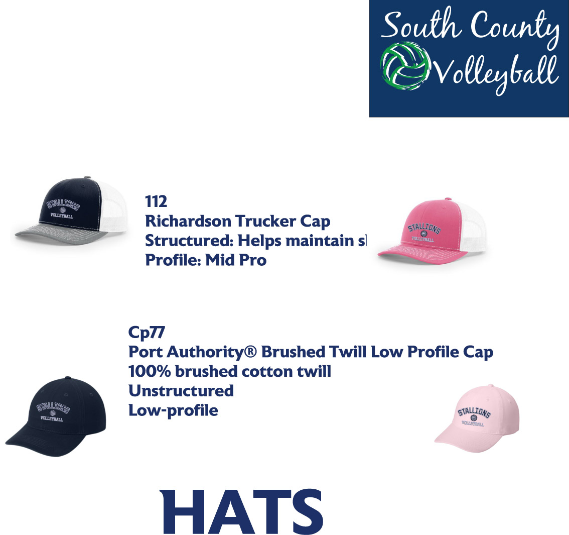 SoCo Volleyball Hats