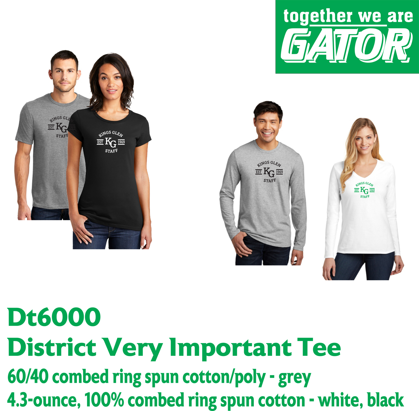 Kings Glen T shirt est. 1969