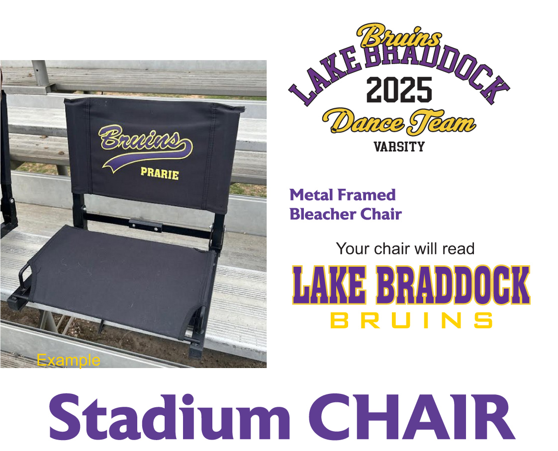 LB Dance stadium chair